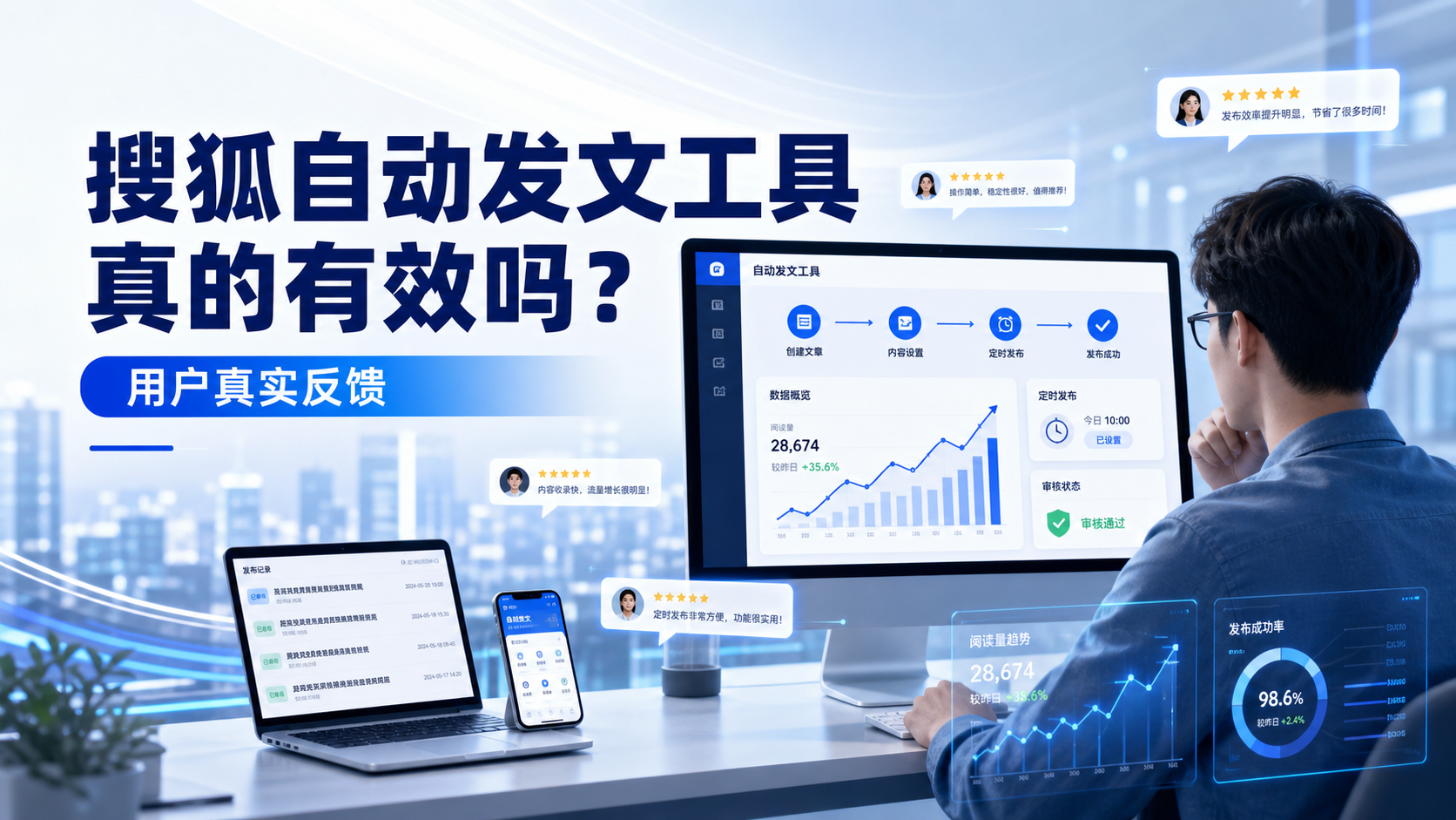 搜狐自动发文工具真的有效吗？咸宁用户的真实反馈